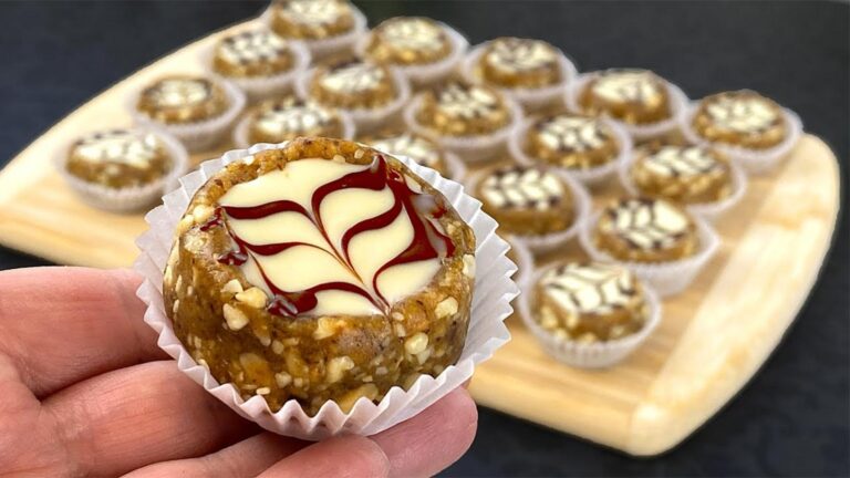 Questo semplice gesto trasforma tre ingredienti in un dessert senza zucchero…