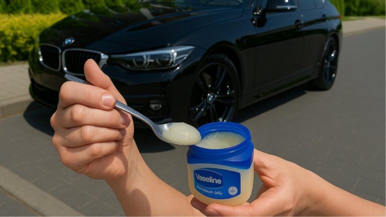 Questo semplice gesto rende le gomme come nuove… scopri il segreto dei dettagliatori!