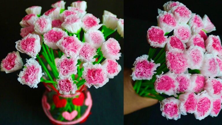 Questo semplice gesto trasforma la tua casa con fiori di carta… scoprilo ora!
