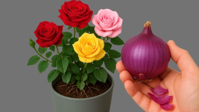 Scopri 5 trucchi per far radicare le tue rose con una semplice cipolla!
