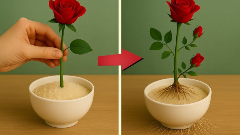 Fai fiorire il tuo roseo sogno: 5 semplici passi per far radicare una rosa!