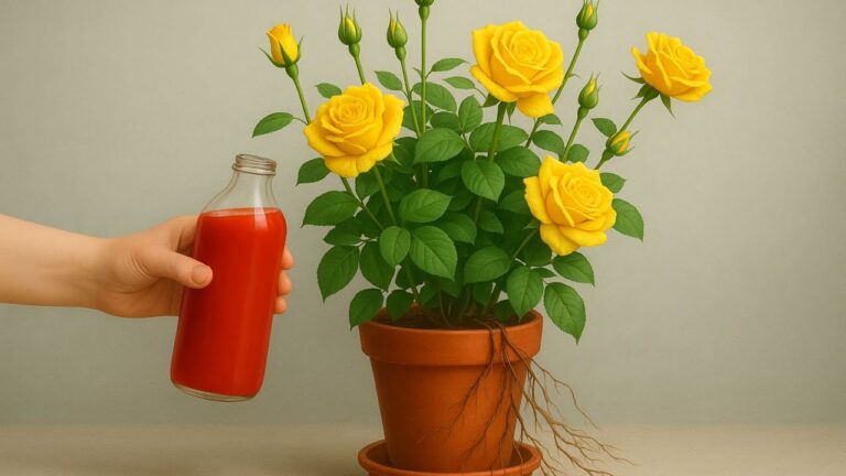 Radici in 24 ore: scopri il segreto per far fiorire le rose con 1 bottiglia!