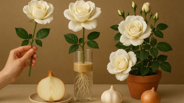 Radici e fiori: 1 tazza per far sbocciare le tue talee di rosa!