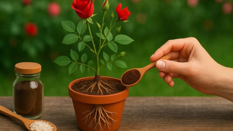 3 segreti per far radicare e fiorire i tuoi glicini con riso e caffè!