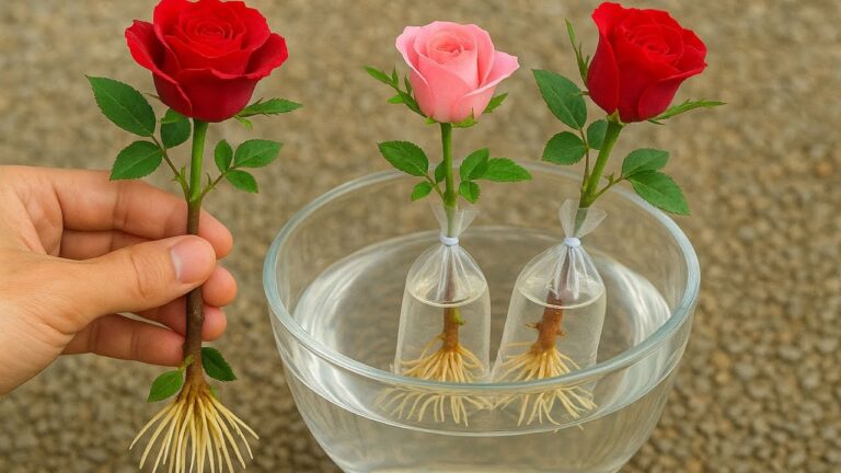 Radica petali di rosa 100 volte più veloce con questa tecnica economica!