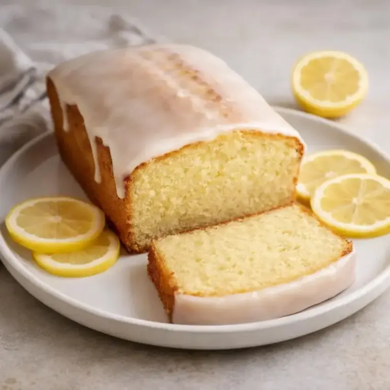 Torta al limone morbidissima con glassa al limone 