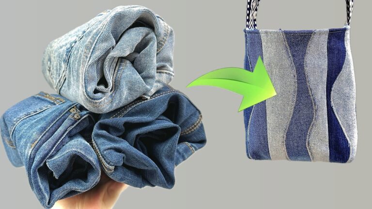 5 idee creative per trasformare vecchi jeans in borse uniche!
