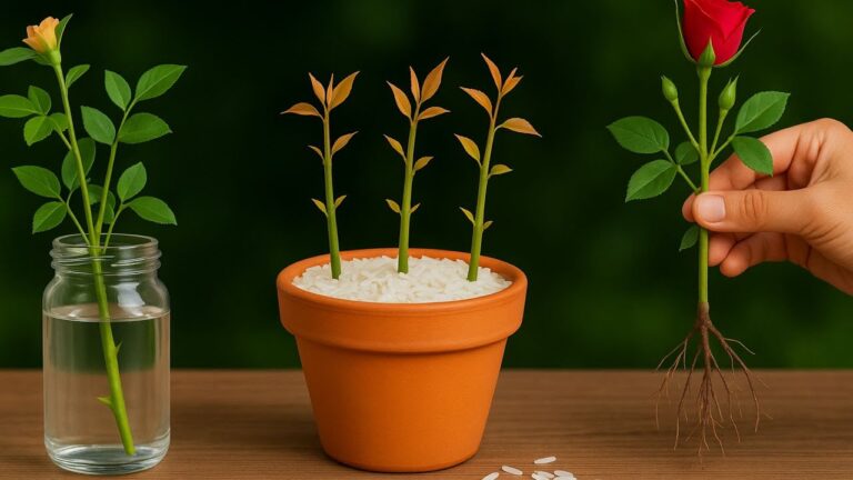 Radica i tuoi rami di rosa in 5 semplici passi e trasforma il tuo giardino!