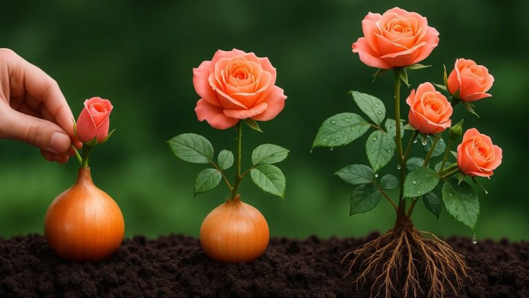 Scopri 5 trucchi sorprendenti per far crescere radici da un cipolla!