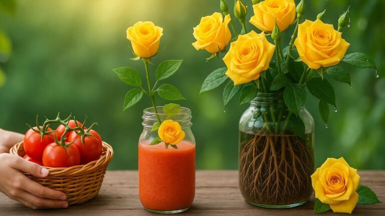 999 radici di rosa in acqua: scopri il segreto per farle crescere!