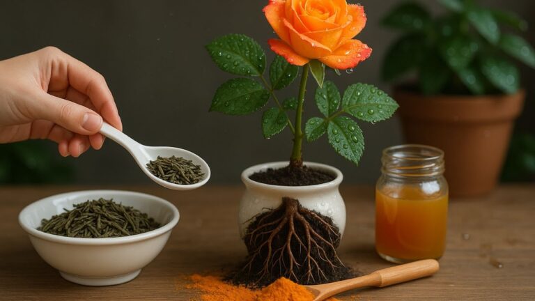 Scopri 999 radici di rosa arancio in una notte: il segreto della crescita!