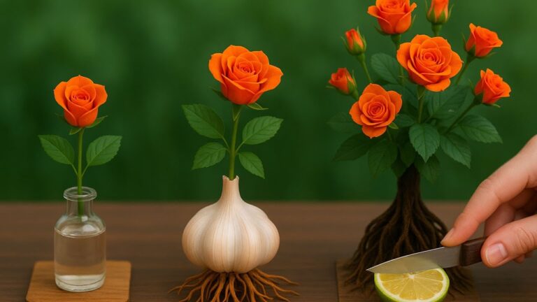 Scopri come far crescere 999 radici di rosa in un colpo solo!