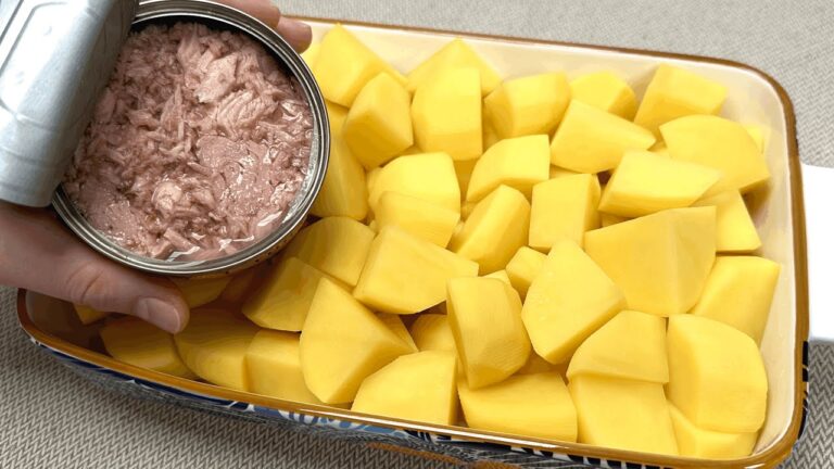 3 idee veloci per cenare con tonno e patate in scatola!