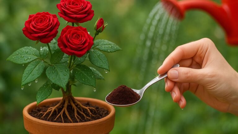 Radice in 1 cucchiaino: rose rosse che fioriscono senza sosta! Scopri come!